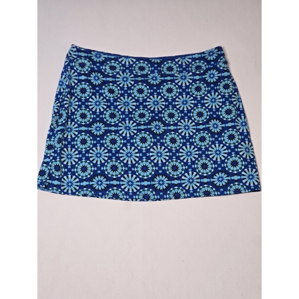 Tranquility by Colorado Cloth Womens Sz X Large Skort Turquoise Blue Stretch New